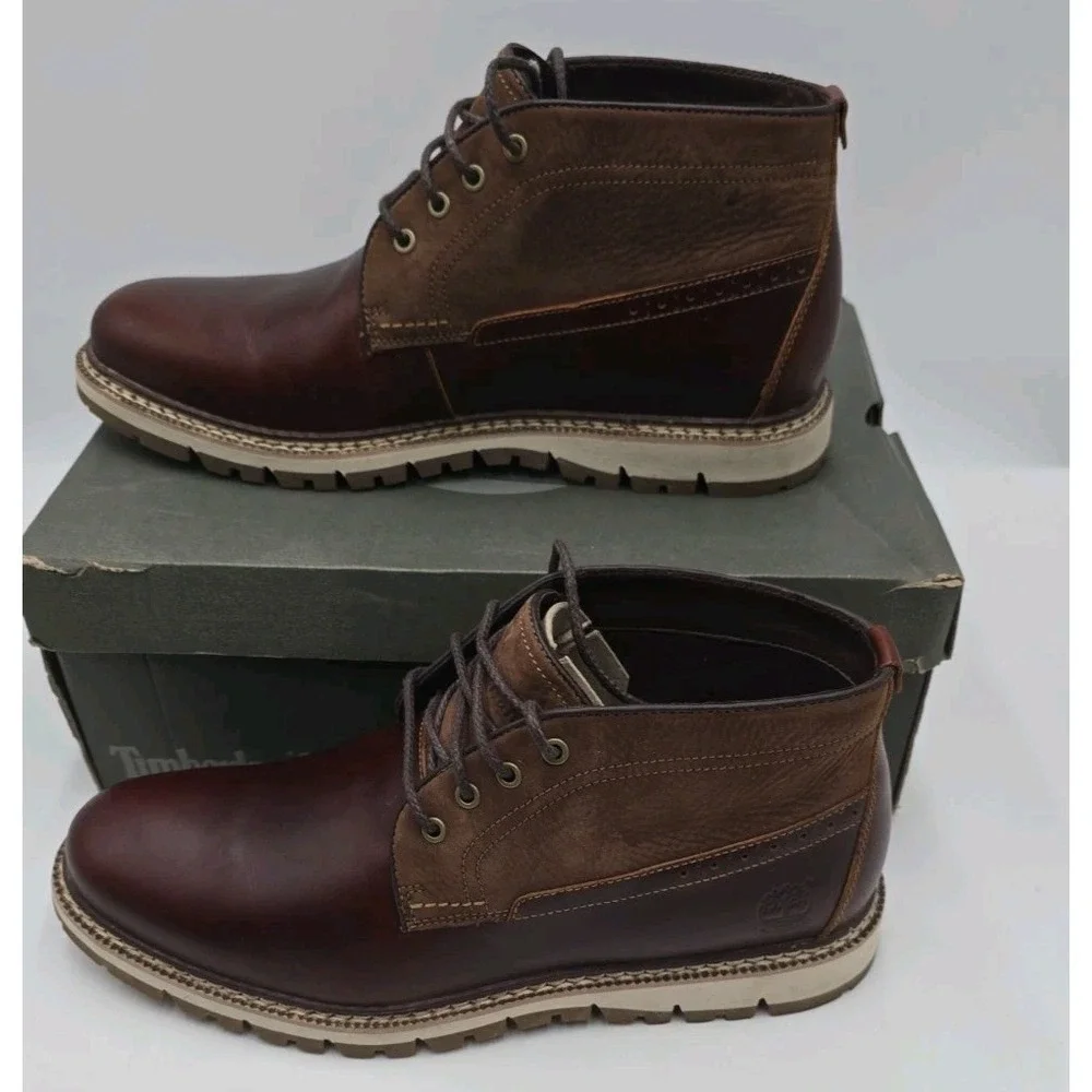 Timberland Mens BRITTON Chukka Boot Shoe Wheat Leather Waterproof 11